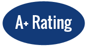 A+ Rating with the Better Business Bureau